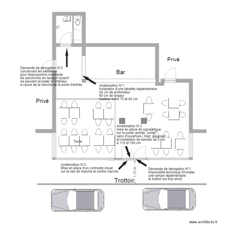 la mi temps. Plan de 0 pièce et 0 m2