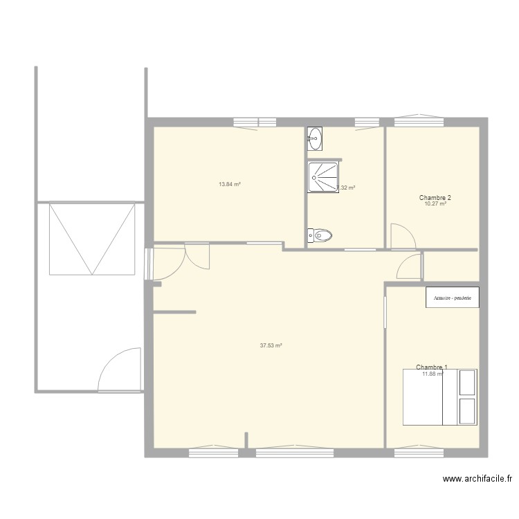 PLAN MAISON VDW Projet. Plan de 0 pièce et 0 m2