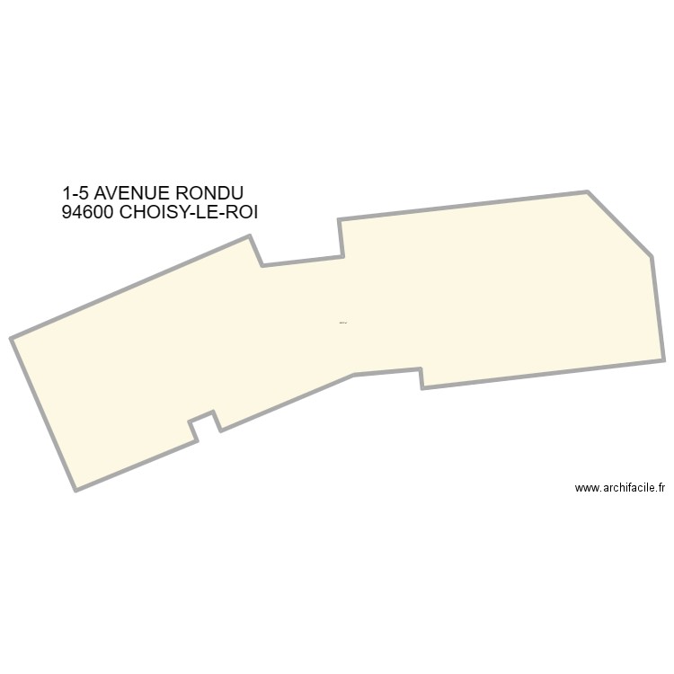 ADEF CHOISY LE ROI . Plan de 0 pièce et 0 m2
