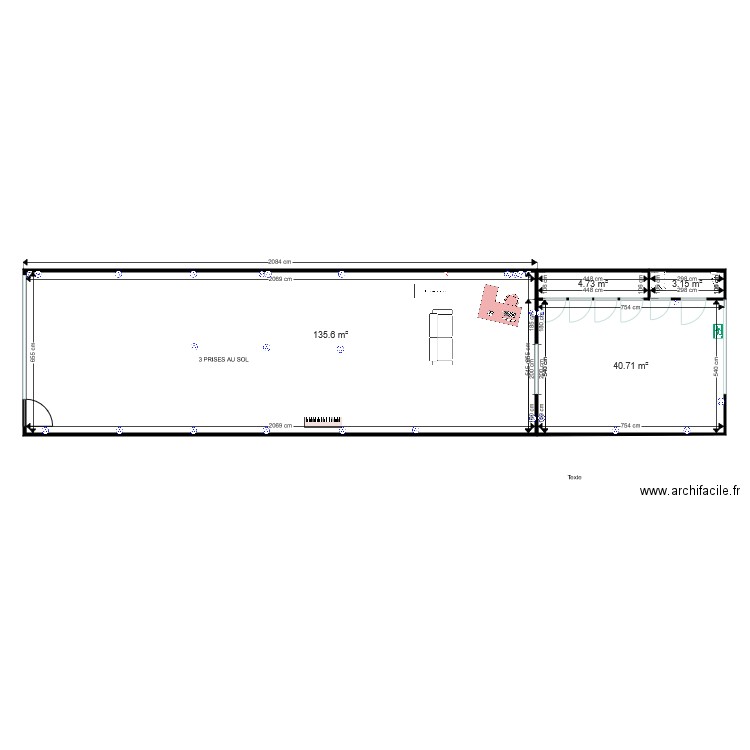 NEGRESKO. Plan de 0 pièce et 0 m2