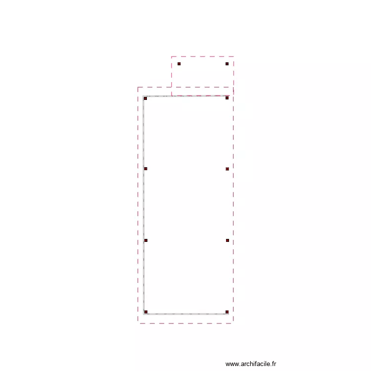 Abri b&ucirc;ches. Plan de 