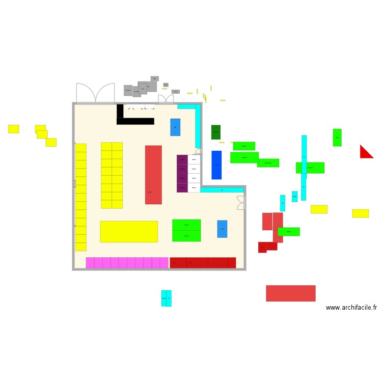 local la valette 2 . Plan de 0 pièce et 0 m2