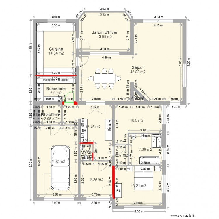 Moulin RDC 04. Plan de 0 pièce et 0 m2