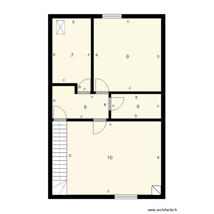 195344 HAMADOUCHE plomb. Plan de 195344 HAMADOUCHE plomb. Plan de