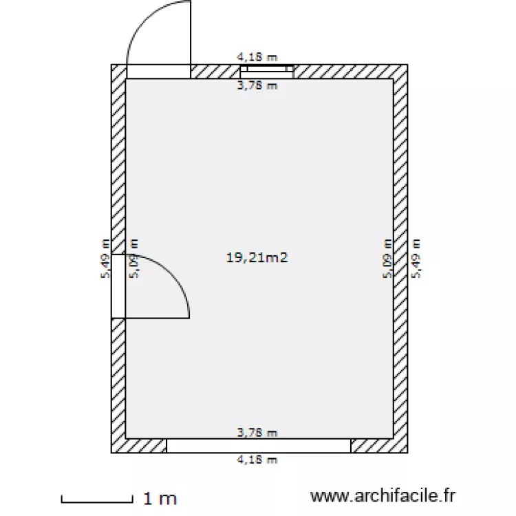 garage . Plan de garage . Plan de
