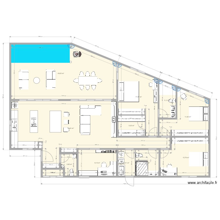 HIANAU R1. Plan de 0 pièce et 0 m2