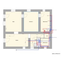 Plan RDC plomberie