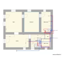 Plan RDC plomberie