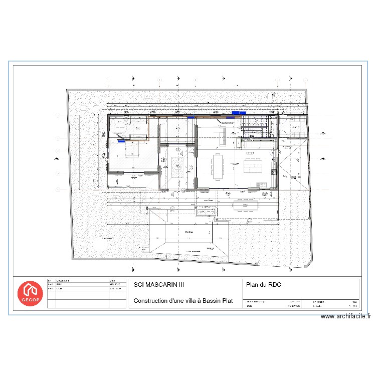 Villa Macarin 3. Plan de 0 pièce et 0 m2