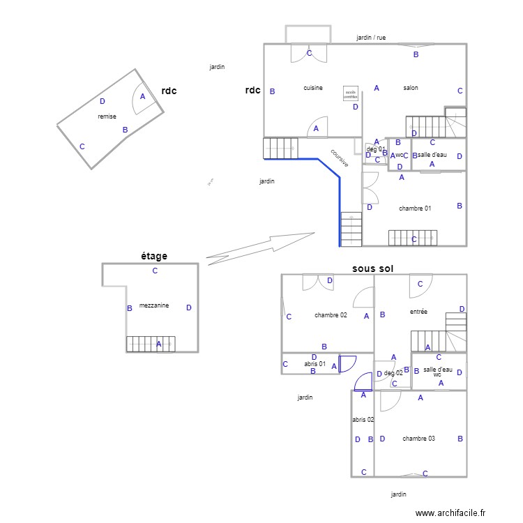 barraud PB. Plan de 0 pièce et 0 m2