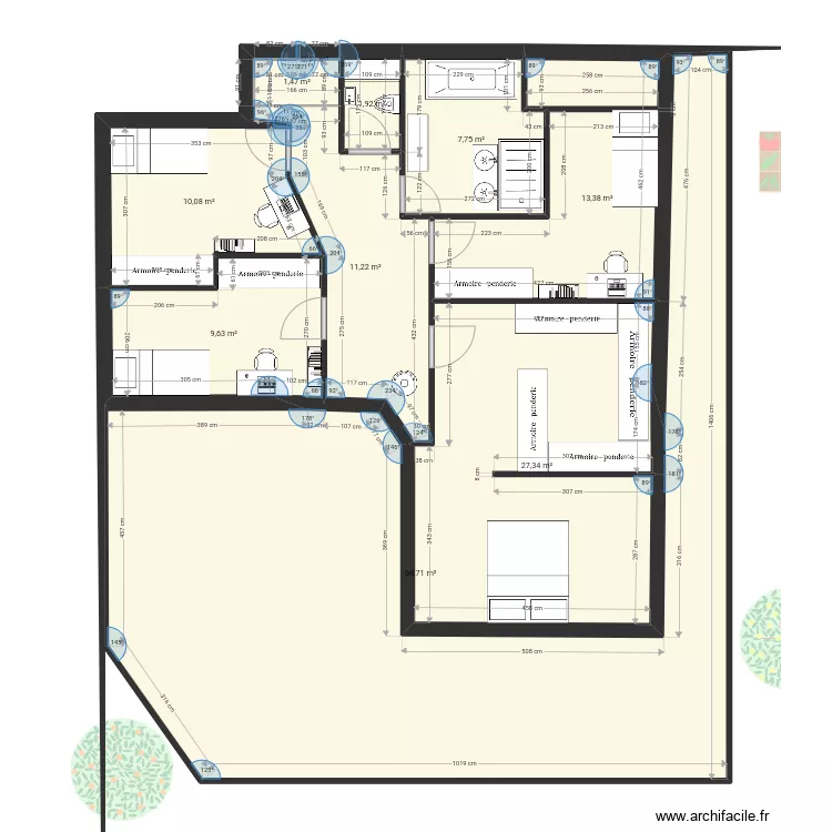 Escalier gauche . Plan de Escalier gauche . Plan de