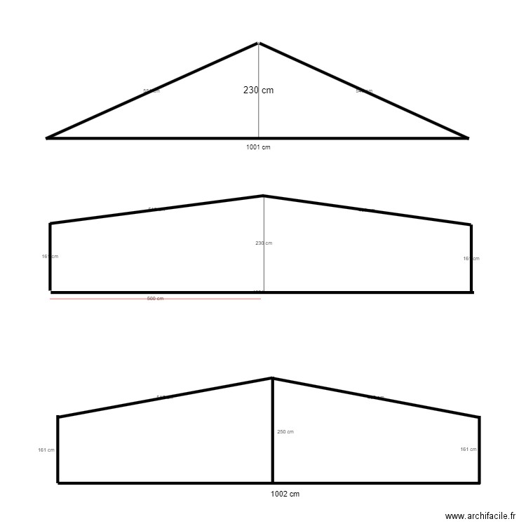 COUPE COMBLE. Plan de 0 pièce et 0 m2