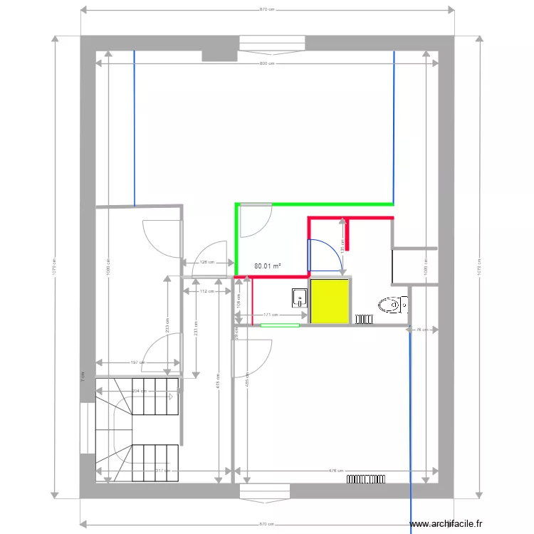 Hippolyte PINAUD 2 i&egrave;me travaux 2 05 07 2020. Plan de 
