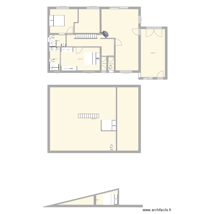 reptou1. Plan de 9 pièces et 199 m2