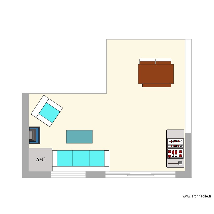 Terrase 2. Plan de 0 pièce et 0 m2