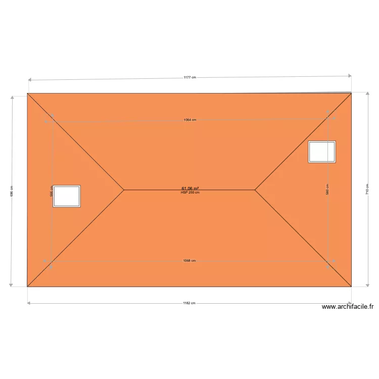 Bonnoeuvre - Projet. Plan de 