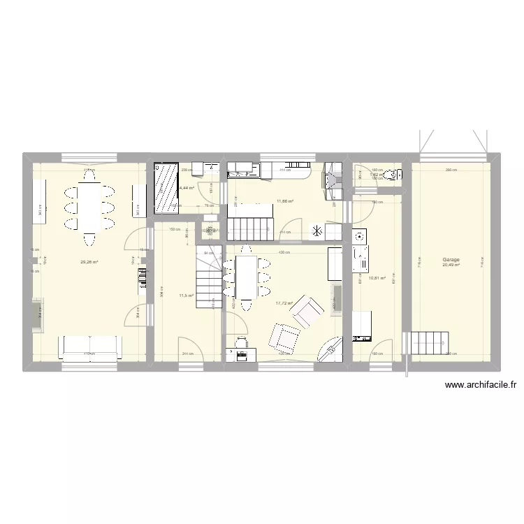 Gouy RDC 1. Plan de 