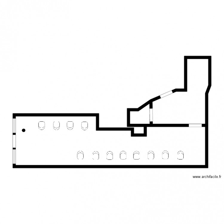 SALON DE COIFFURE 3 ETOILES STDENIS . Plan de 0 pièce et 0 m2