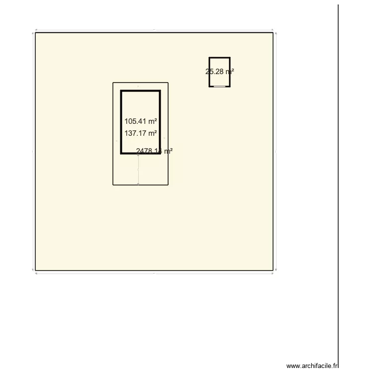 maison NL PDM. Plan de 