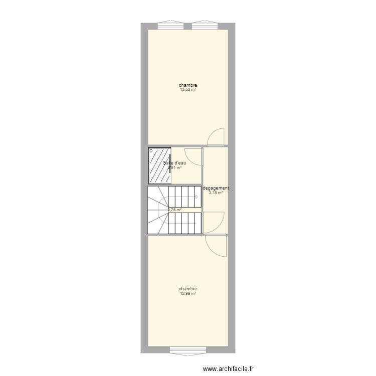 Maison Ria 1er étage. Plan de 0 pièce et 0 m2