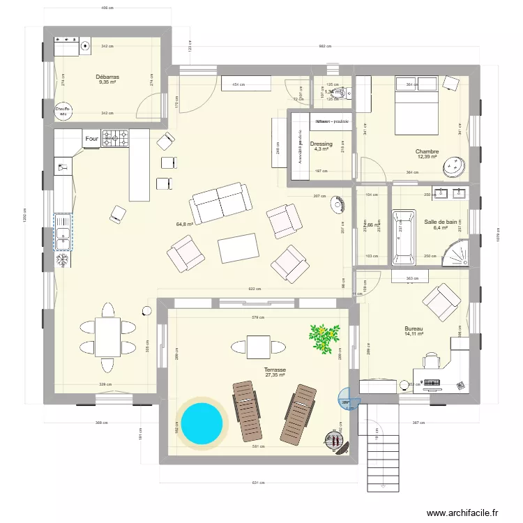 BERNADETTE 4. Plan de 