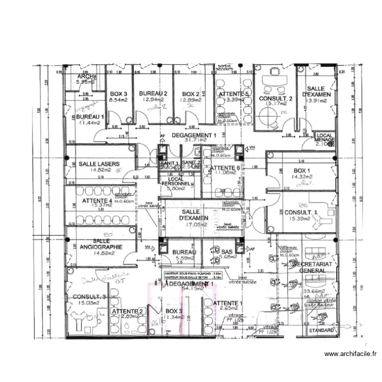 OSIRIS V0. Plan de 