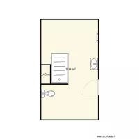 plan salle de bain etage