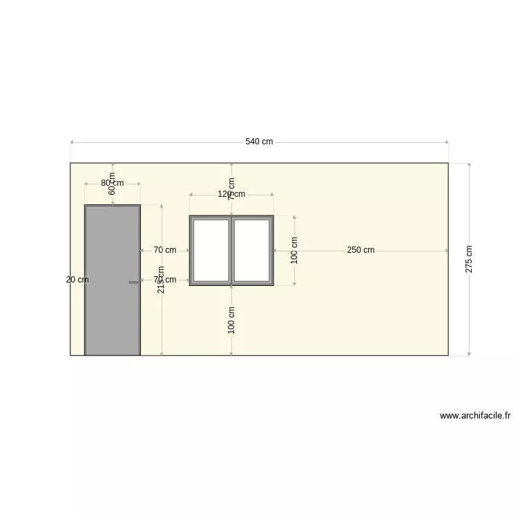 Garage_Face_Ouest_v1. Plan de 