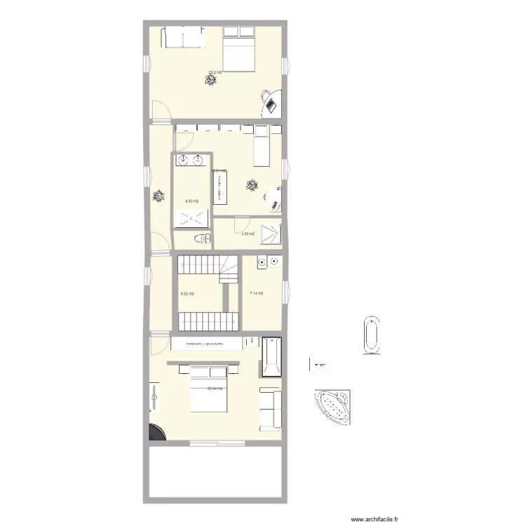maison saint genis 2. Plan de 0 pièce et 0 m2