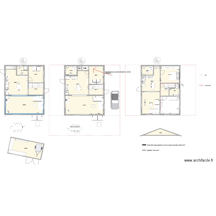 plan définitif 1. Plan de 0 pièce et 0 m2
