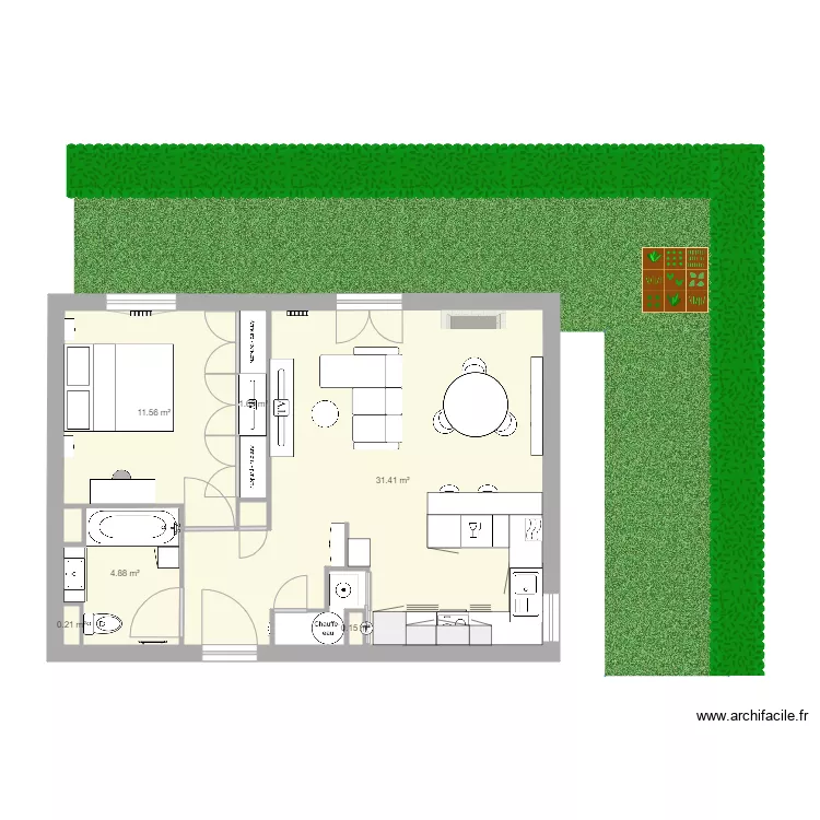 Appart Débo origine NOUVEAU APRES. Plan de Appart Débo origine NOUVEAU APRES. Plan de
