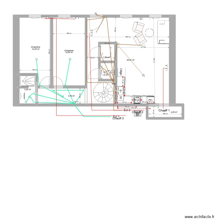Log 02 NF elec. Plan de 0 pièce et 0 m2