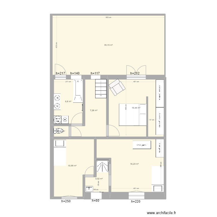 BE-ETAGE_v3.5. Plan de 0 pièce et 0 m2