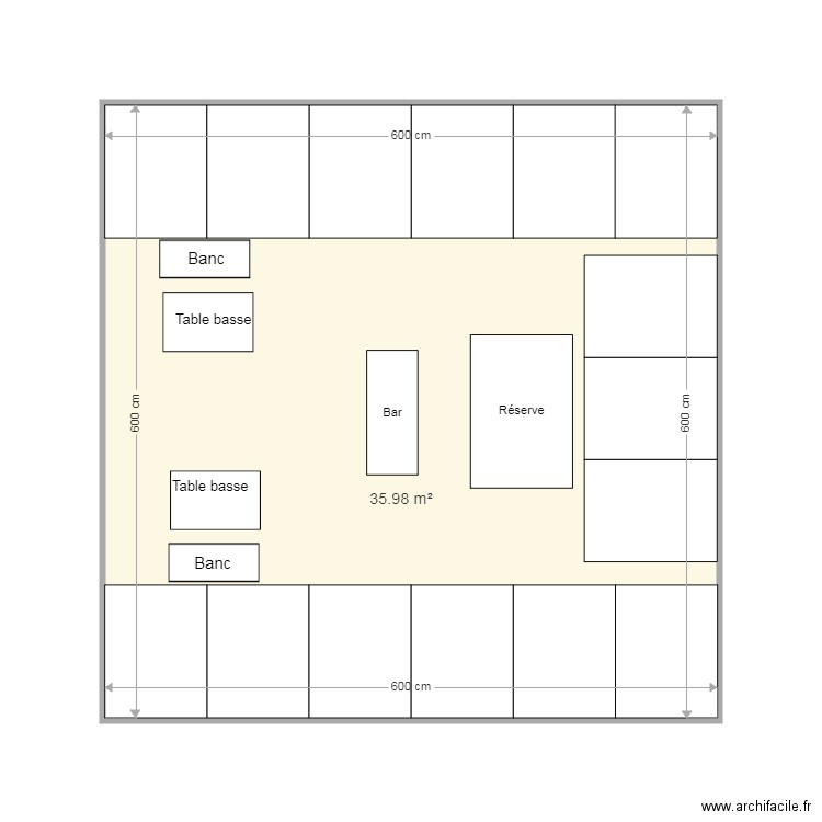 rando lille 36m2. Plan de 0 pièce et 0 m2