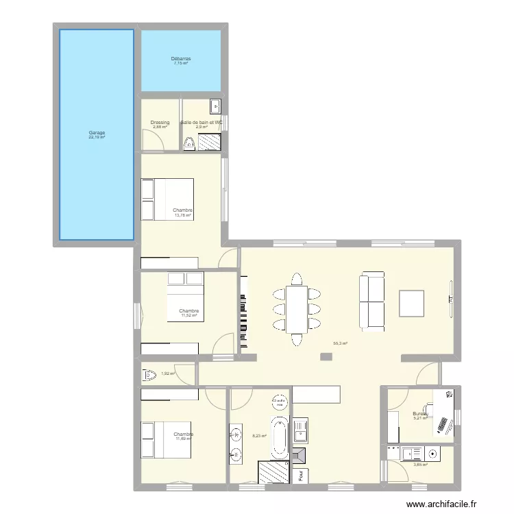 Maison V02 - Essai 4. Plan de Maison V02 - Essai 4. Plan de