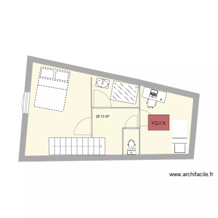 GRANGE MEYRIAT. Plan de 