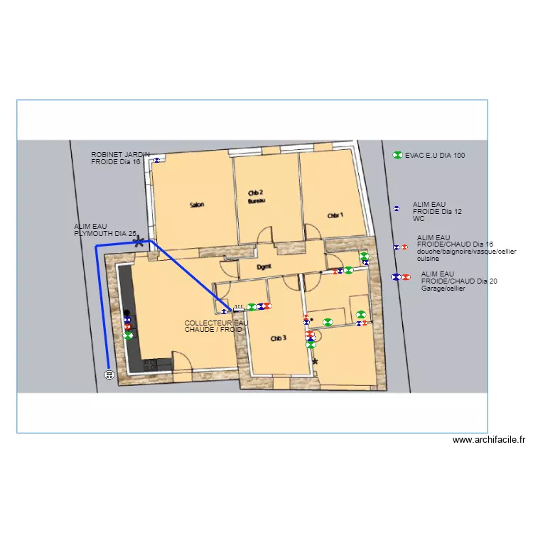 PLANS RESEAU LA QUILETRIE. Plan de PLANS RESEAU LA QUILETRIE. Plan de