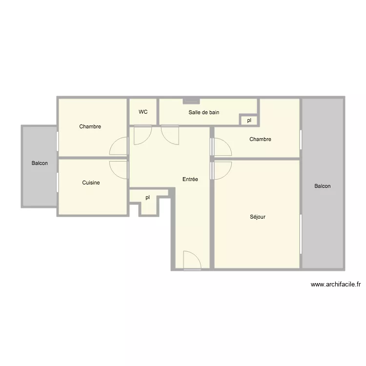 15 louis fourrier. Plan de 