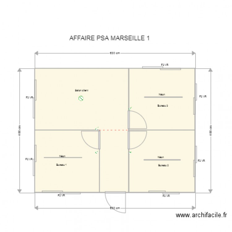 PSA MARSEILLE 1. Plan de 0 pièce et 0 m2