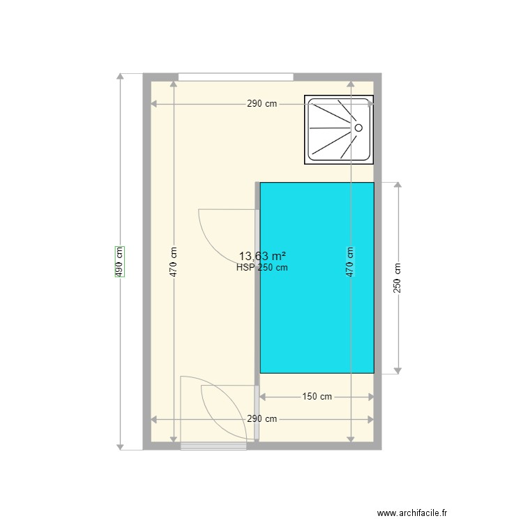 PROJET BRION SOLO. Plan de 0 pièce et 0 m2