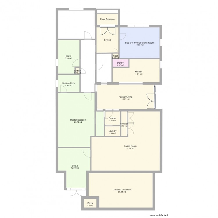 Floor Plan 193 Bobbin Head Road TURRAMURRA . Plan de 0 pièce et 0 m2