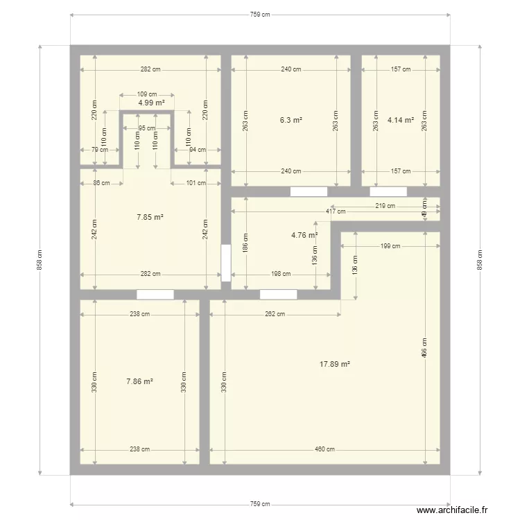 Sappa sous sol 1. Plan de 