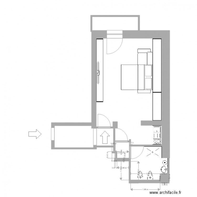 melzo 01. Plan de 0 pièce et 0 m2