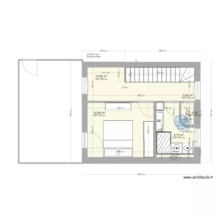 BOUSCAT 1T. Plan de BOUSCAT 1T. Plan de