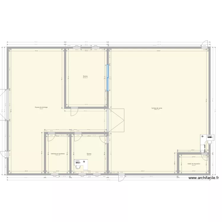 Magasin v3. Plan de Magasin v3. Plan de