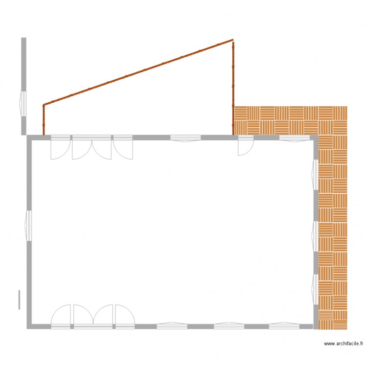 Terrasse Ris Orangis. Plan de 0 pièce et 0 m2
