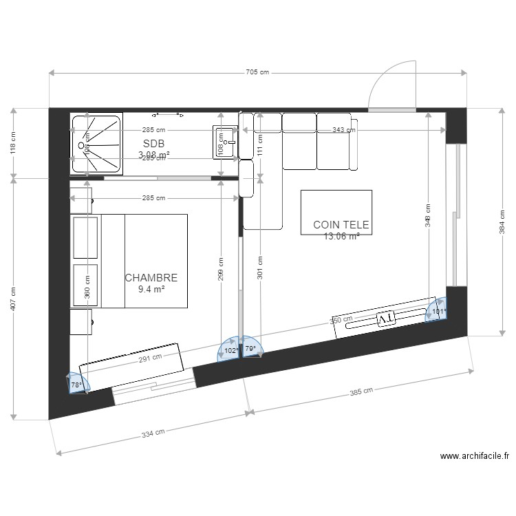 plan boumard 1. Plan de 0 pièce et 0 m2