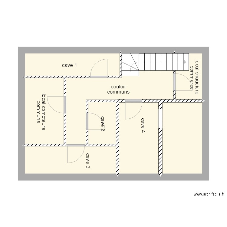 caves louvain 29 sans cotations. Plan de 0 pièce et 0 m2
