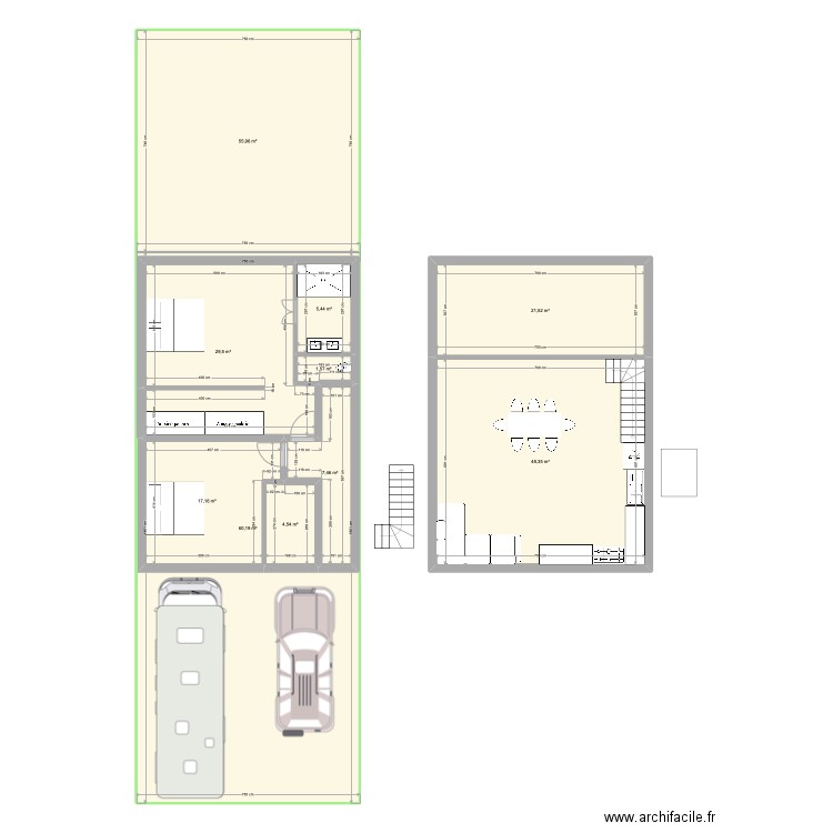 Montreuil calmette 1. Plan de 10 pièces et 330 m2