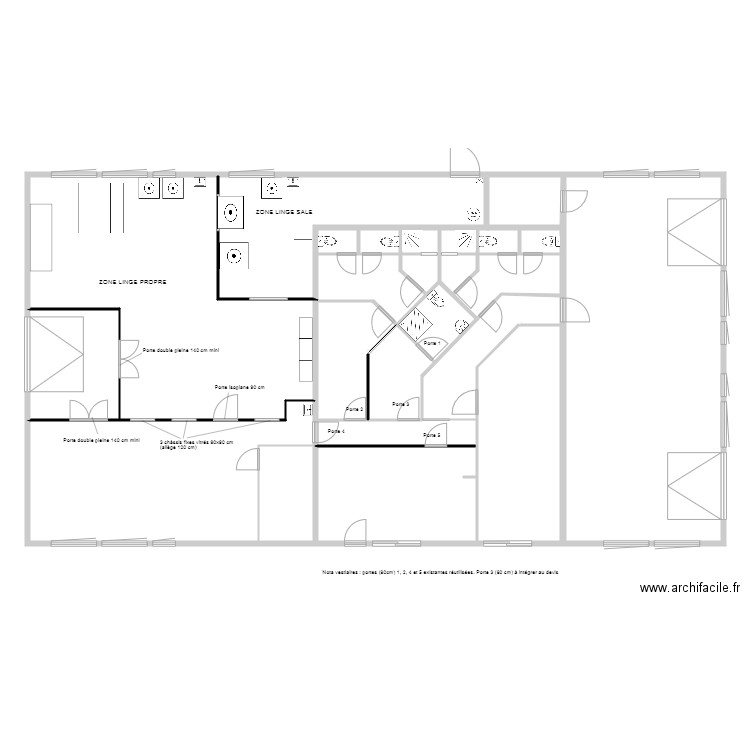 Aménagement blanchisserie Projet 7 SC. Plan de 0 pièce et 0 m2